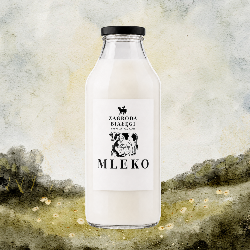 Mleko EKO, niepasteryzowane