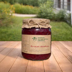 Zagrodowe buraczki obiadowe, tarte - 500 ml